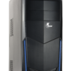 Case tipo Torre Xtech ATX 600W Negro/Azul para Computadora [CS513XTK01]