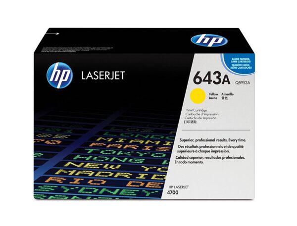 Toner HP 643A Amarillo [Q5952A]
