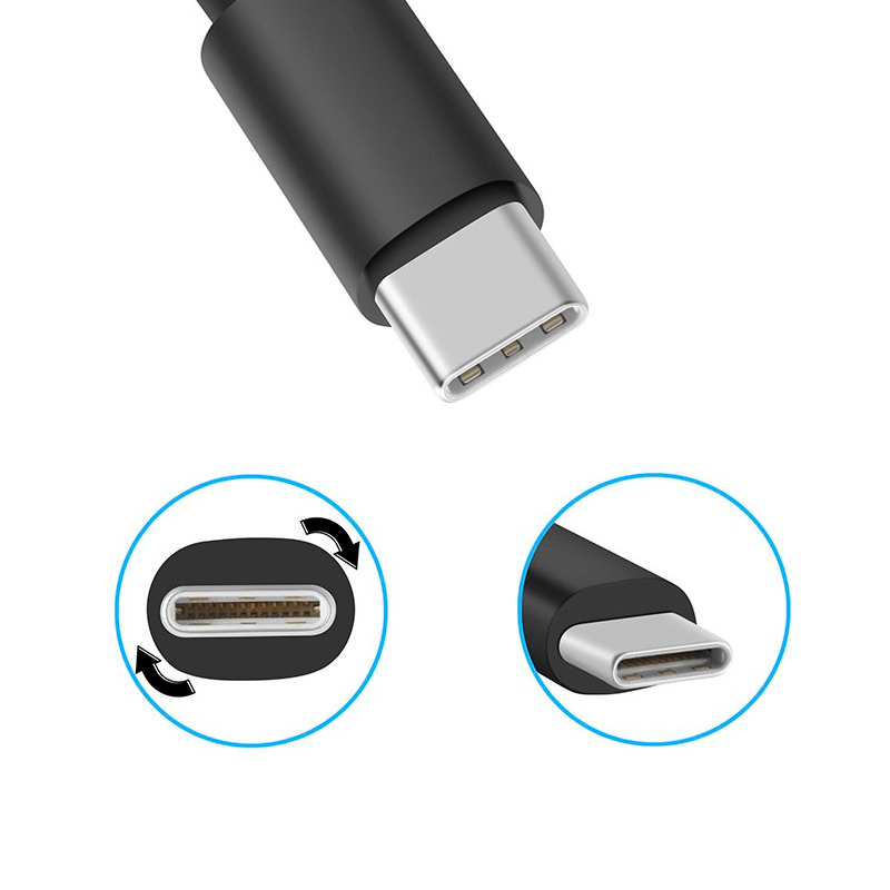 Trío de Cables USB Tipo C de 2 Metros - Molvu - Macrocity