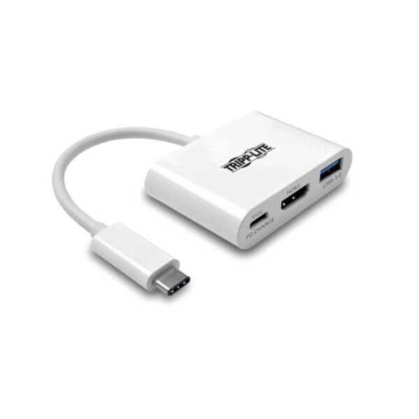 Adaptador USB C a HDMI con puerto USB A