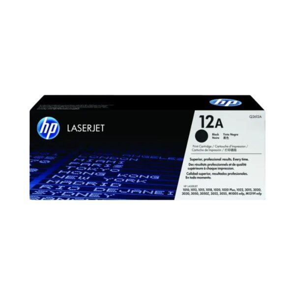 Toner HP 12A Negro Q2612A