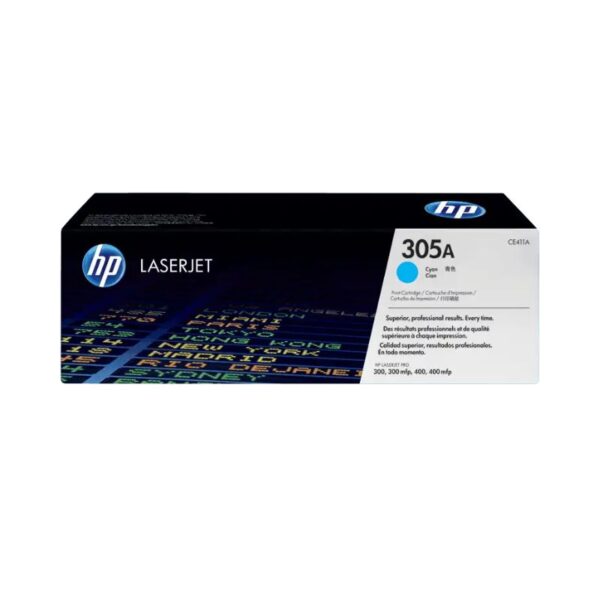 Toner HP 305A Cian CE411A