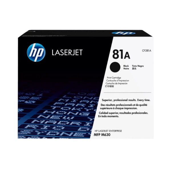 Toner HP 81A Negro CF281A